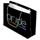 Gay Pride Gift Bag Groot Cadeauzakje (Voorkant Gekanteld)