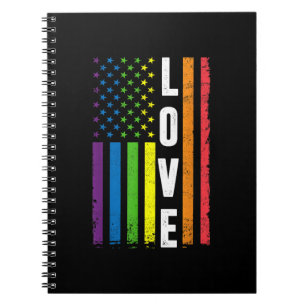 Gay Pride Gifts Mannen Vrouwen LGBT Regelboog Vlag Notitieboek