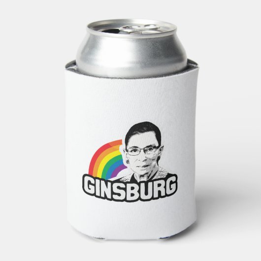 Gay Pride Ginsburg 2016 Blikjeskoeler (Blikje Voorkant)
