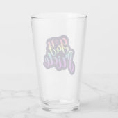 Gay Pride Glas (Achterkant)