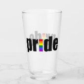 Gay Pride Glas (Achterkant)