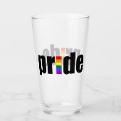 Gay Pride Glas (Voorkant)