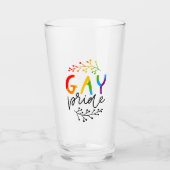 Gay Pride Glas (Voorkant)