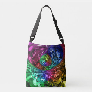Gay Pride Glitter Party Confetti Rainbow LGBT Crossbody Tas
