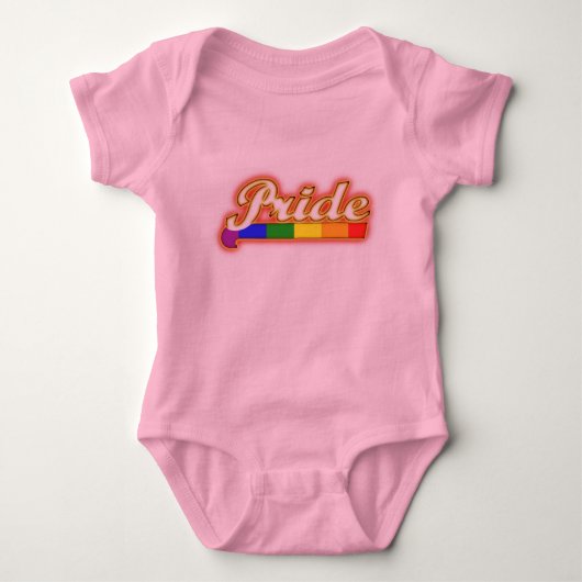 Gay Pride Glowing Pride Romper (Voorkant)
