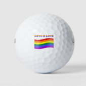 Gay Pride Golfballen (Voorkant)