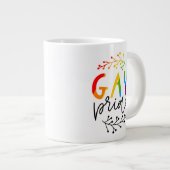Gay Pride Grote Koffiekop (Voorkant rechts)