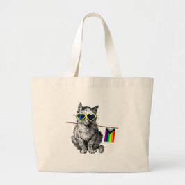 Gay Pride Grote Tote Bag