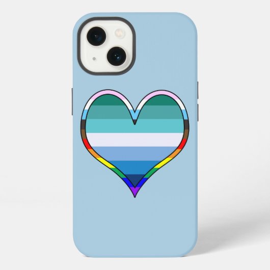 Gay Pride Hart Case-Mate iPhone Hoesje iPhone 13 Hoesje (Achterkant)