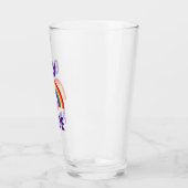 Gay Pride | Hart en regenboog Glas (Links)