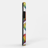 Gay pride hart ontwerp Case-Mate iPhone case (Achterkant/rechts)