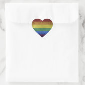 Gay Pride Hart Sticker (Tas)