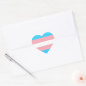 Gay Pride Hart Sticker (Envelop)