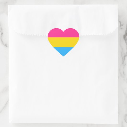 Gay Pride Hart Sticker (Tas)