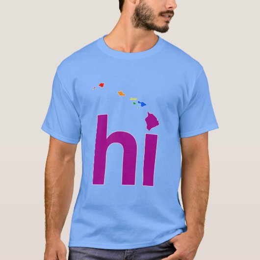 GAY PRIDE HAWAII T-SHIRT (Voorkant)