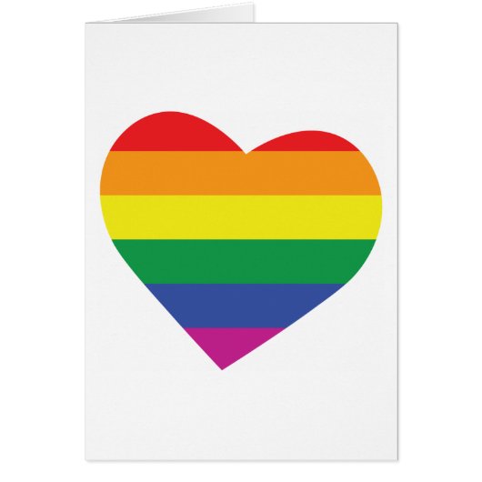Gay Pride Heart (Voorkant)
