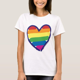 GAY-PRIDE-HEART-In-catneato T-shirt