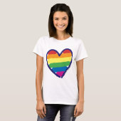 GAY-PRIDE-HEART-In-catneato T-shirt (Voorkant volledig)