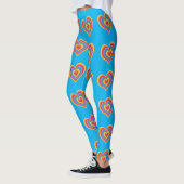 Gay Pride HEART-Leggings Leggings (Links)