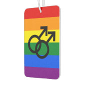 Gay Pride Heart Luchtverfrisser (Links)