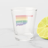 Gay Pride Home | Oklahoma Shot Glas (Achterkant)