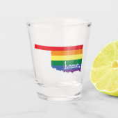 Gay Pride Home | Oklahoma Shot Glas (Voorkant)