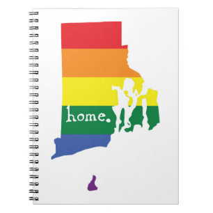 Gay Pride Home Rhode Island Notitieboek