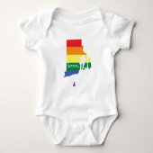 Gay Pride Home | Rhode Island Romper (Voorkant)