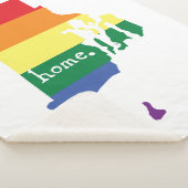 Gay Pride Home | Rhode Island Sherpa Deken (3/4)