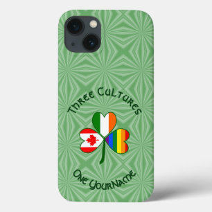 Gay Pride Ierland Canada Shamrock Vlag Personalise Case-Mate iPhone Case