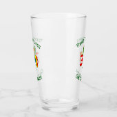 Gay Pride Ierse Canadese Vlag Klaver Persoonlijk Glas (Links)