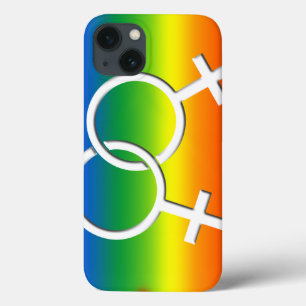 Gay Pride iPad Case Hoesjes met dezelfde soort lie