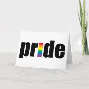 Gay Pride-Kaart Kaart