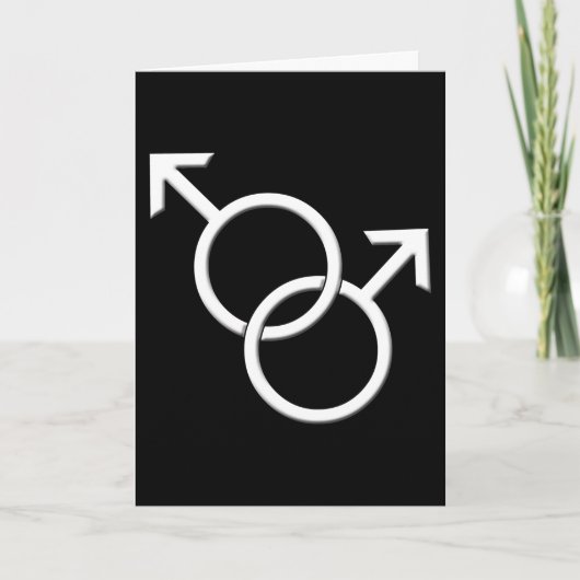 Gay Pride Kaarten Uitnodigingen en Kaarten voor Sa (Voorkant)