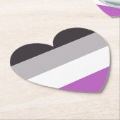 Gay Pride Kartonnen Onderzetters (Gekanteld)