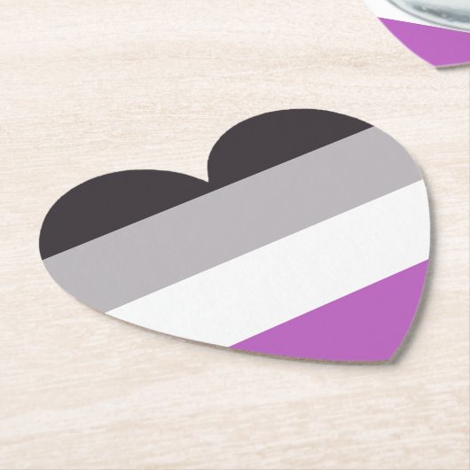 Gay Pride Kartonnen Onderzetters (Gekanteld)