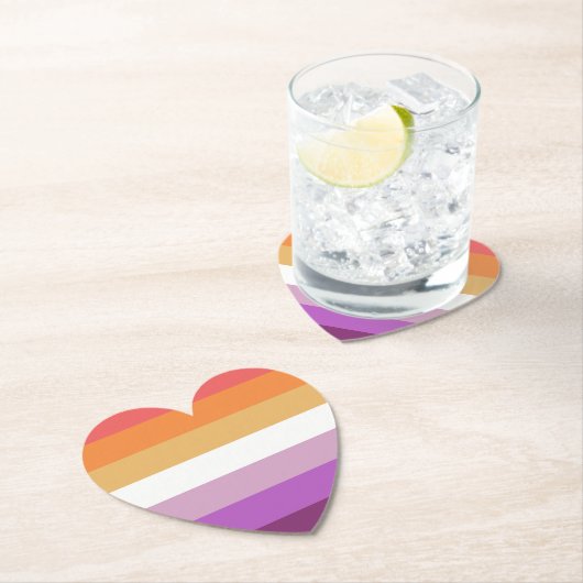 Gay Pride Kartonnen Onderzetters (Insitu)