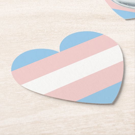 Gay Pride Kartonnen Onderzetters (Gekanteld)