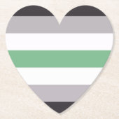 Gay Pride Kartonnen Onderzetters (Voorkant)