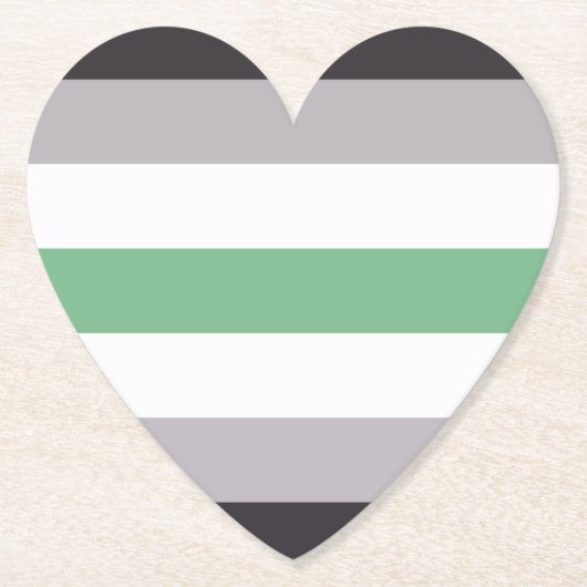 Gay Pride Kartonnen Onderzetters (Voorkant)