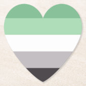 Gay Pride Kartonnen Onderzetters (Voorkant)