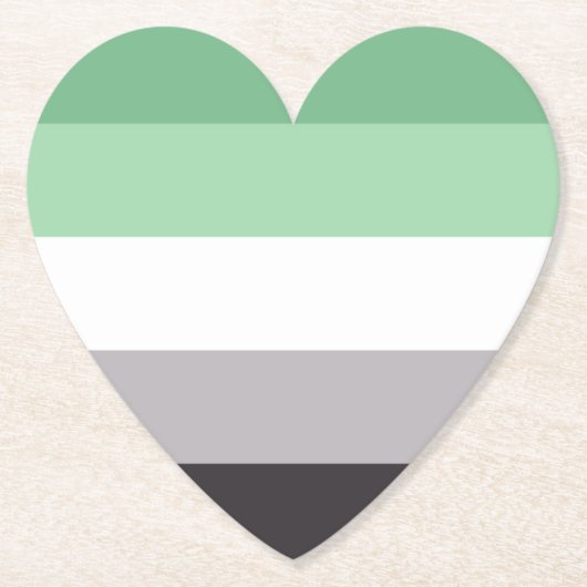 Gay Pride Kartonnen Onderzetters (Voorkant)