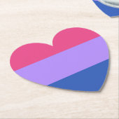 Gay Pride Kartonnen Onderzetters (Gekanteld)