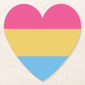 Gay Pride Kartonnen Onderzetters (Voorkant)