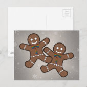 Gay Pride kerstontbijt Mannen Couple Briefkaart (Voorkant / Achterkant)
