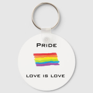 Gay pride keyring sleutelhanger
