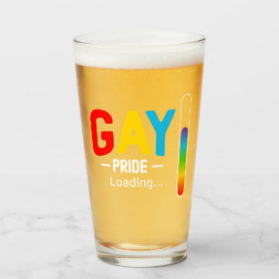 gay pride laden lgbt trans bier liefhebbers glas