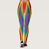 Gay Pride Leggings Rainbow Love Stretchy Pants (Achterkant)