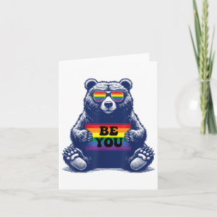 Gay Pride Lesbian Pride Be You LGBT Kaart