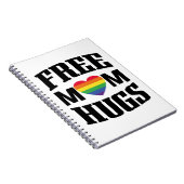 Gay Pride, LGBT Free Mam Hugs Notitieboek Journal (Rechterzijde)